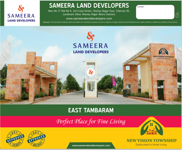 NEW VISON TOWNSHIP Vengambakkam @ East Tambaram-1